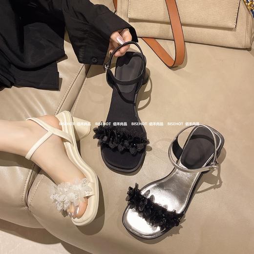 新品粗跟国风百搭时装凉鞋909B42589（W） 商品图3