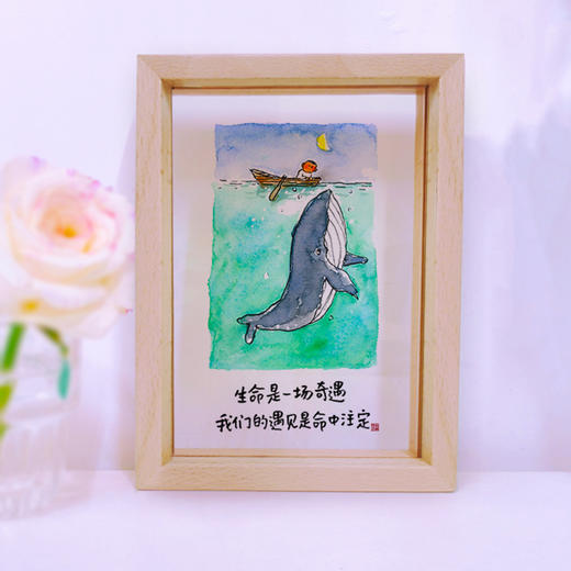 小林漫画周边   透明摆台 7寸装饰画  支持定制  1-3天发货 商品图7