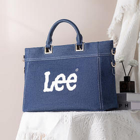 Lee 时尚牛仔手提单肩包LE230096M