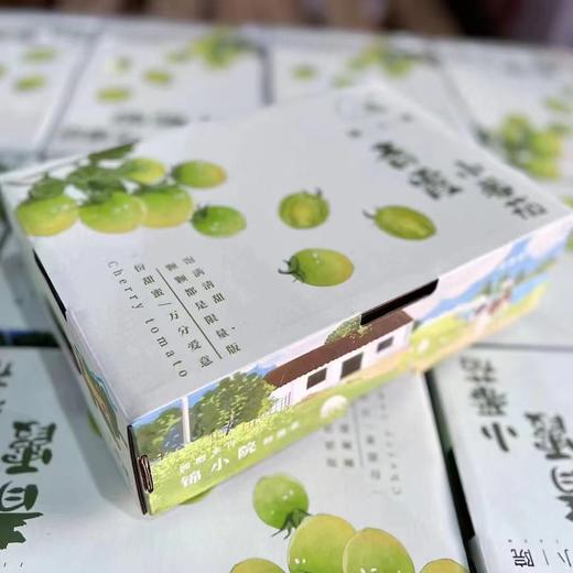 美好“番”倍❗️颜值与口感都很赞的【青霞小番茄🍅】来啦~颗颗如绿宝石一般💎晶莹剔透，圆润饱🈵，👉热量低，水份足，入口爆汁💦特别适合生吃，(皮微微黄的时候甜度很高），还带有果香的清香🤩 商品图13