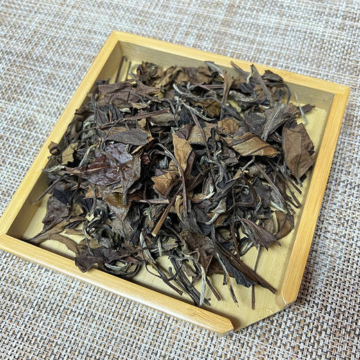 鼎茗荟丨十年陈荒野寿眉 福鼎白茶 一级 2013年  200g 磻溪 商品图3