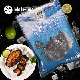 【社区惠购】——北极红参  野生海捕 即食海参 冰岛野生参  红筋参   4-7头整头装500g/包