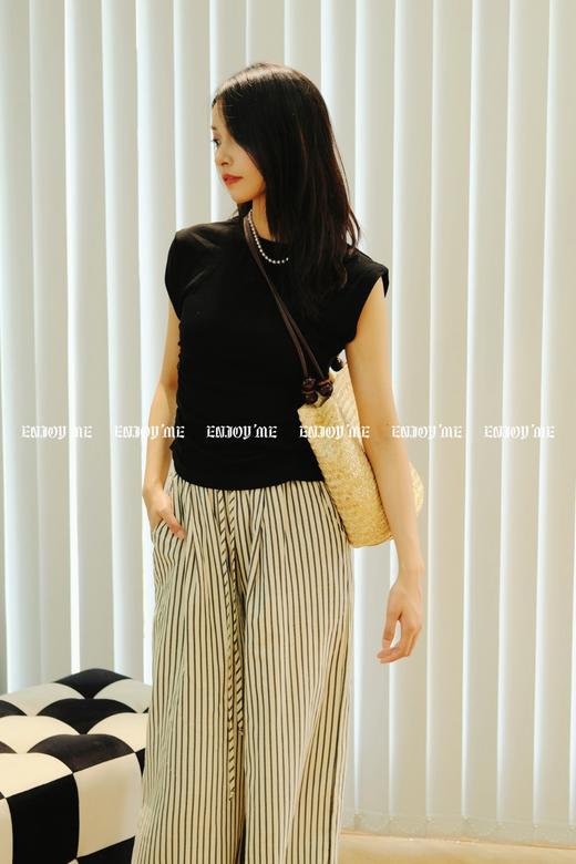 【门店同款】ENJOY夏季极简条纹裤套装 157996301 商品图7