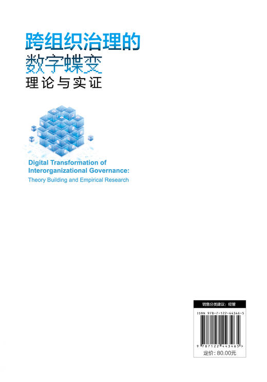 跨组织治理的数字蝶变：理论与实证 商品图1