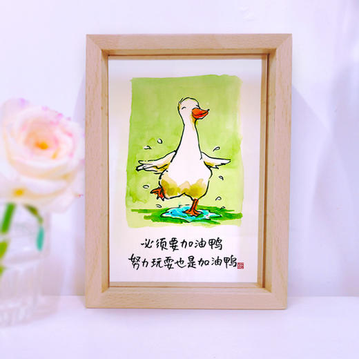 小林漫画周边   透明摆台 7寸装饰画  支持定制  1-3天发货 商品图2