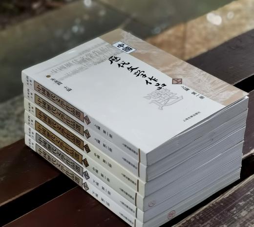 《中国历代文学作品选》，全6册，32开，平装，朱东润主编，上海古籍出版社2002年新一版，2020年第38次印刷，六册总定价：210元，售价94元。品95成。 商品图1