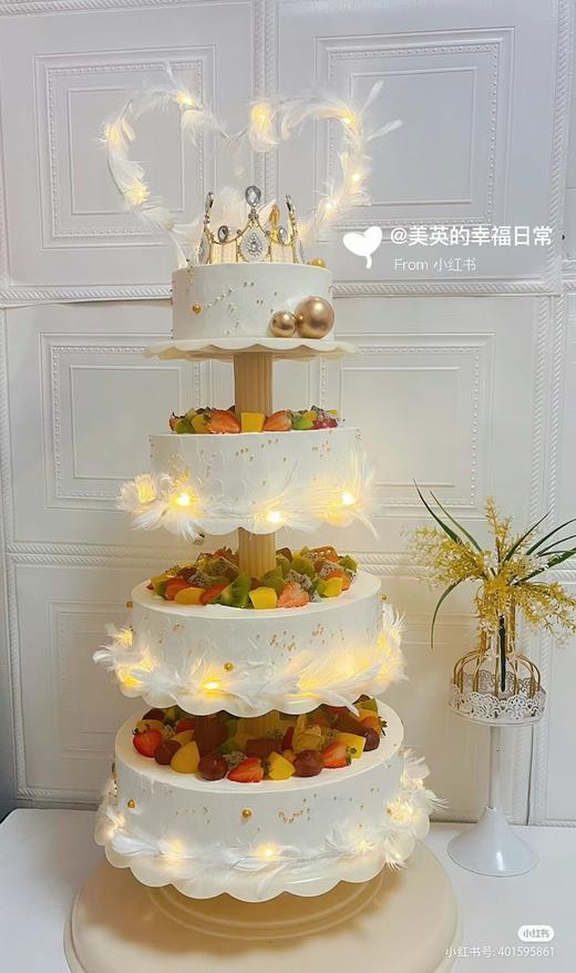 【多层分体架子蛋糕】可定制图片供参考 商品图0