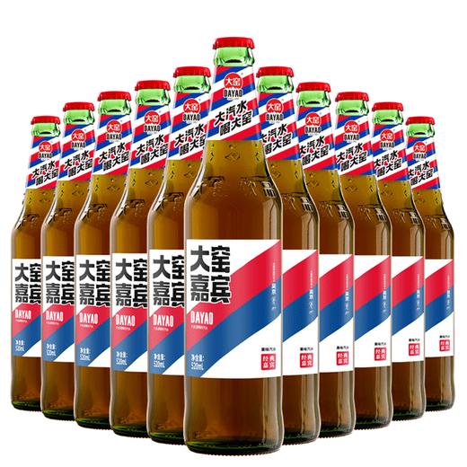 大窑  嘉宾橙诺荔枝味汽水饮料520ml/瓶装 商品图4