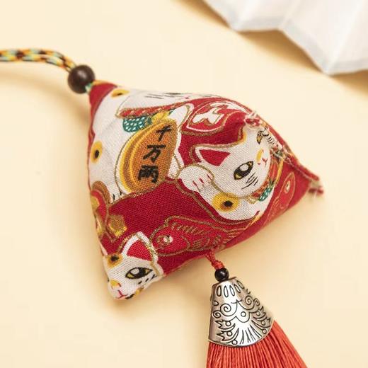 10只装！【艾草粽子香囊挂件】端午香包古风中国风小香包 驱蚊包 商场公司礼品 端午节挂件 商品图7