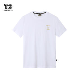 tdsports唐代运动潮logo印花夏季新款短袖