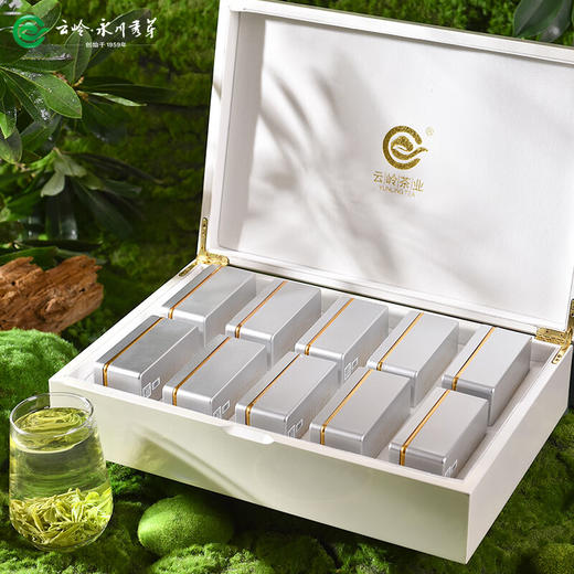 云岭茶业 永川秀芽2024年新茶茶叶礼盒装明前绿茶春茶 （御芽）礼盒装送礼 180g 商品图2