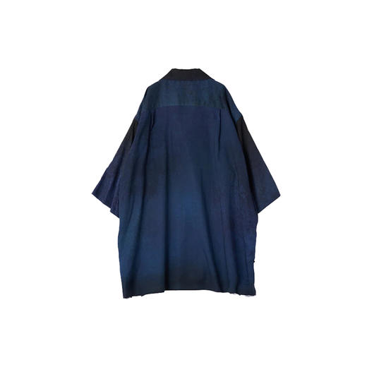 YOKE GRADATION PRINTED SHIRT 丝绵混纺特制渐变染色衬衫 商品图4