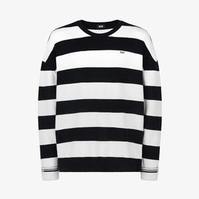 GCDS 男士徽标贴花条纹针织衫 混色 A1CM1501KA209