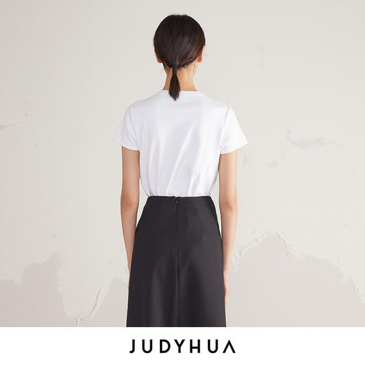 JUDYHUA 手工拓印系列简约T恤 商品图2