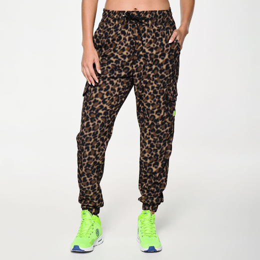 【乐刻甄选】尊巴5月28日热带雨林系列豹纹长裤 商品图3