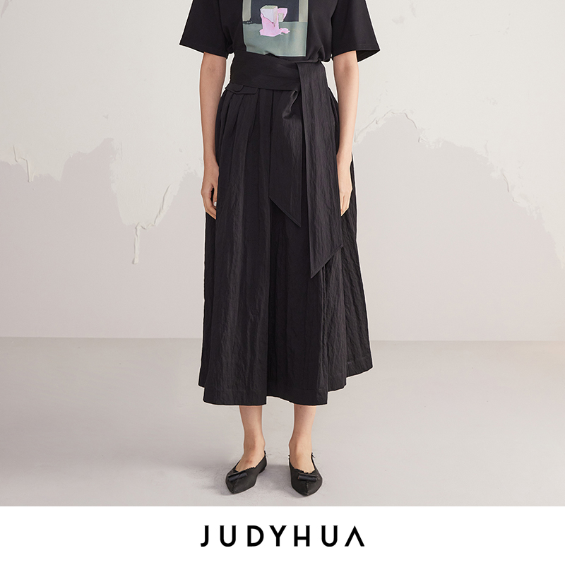 JUDYHUA 沼泽系列A字半身裙