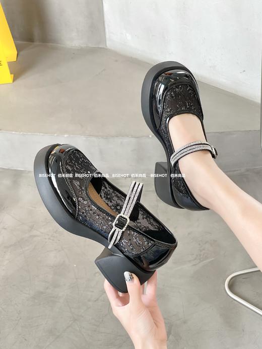 新品类似粗跟百搭时尚玛丽珍鞋919B41562（W） 商品图3