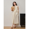 【专属特价】熙世界盐系穿搭无袖背心半身裙套装夏装休闲圆领上衣伞裙两件套 商品缩略图3