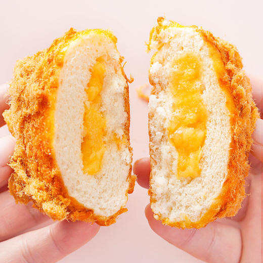 【咸甜CP！法式咸肉松面包】超有料，一口吐司，满嘴肉松！办公室的午后小点心，轻松解馋活力状态，懒人即食休闲奶油夹心手撕面包 商品图2