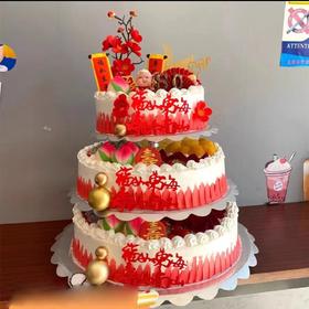 【多层分体架子蛋糕】图片供参考❤️可定制