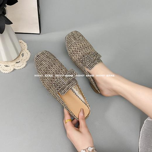 新品女士牛津软底闪钻女拖鞋968B42577（W） 商品图7