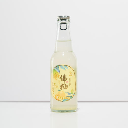 金华特产佛柚复合果汁气泡水佛手清香6瓶装 商品图3