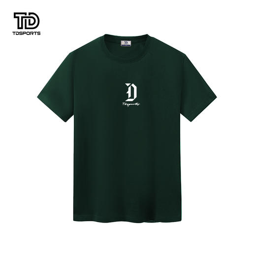 tdsports唐代运动潮牌2024年夏季新款休闲简约圆领短袖上衣T恤 商品图1