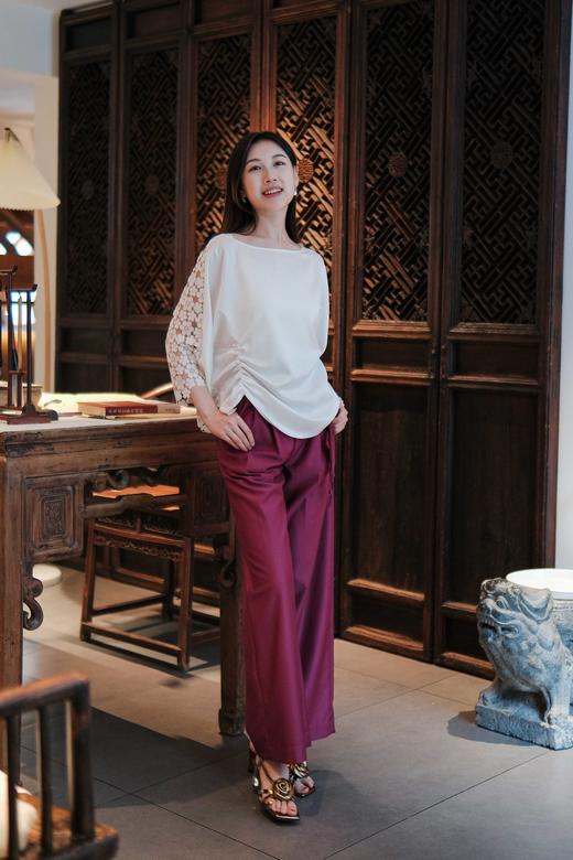 夏季优雅清爽手工编制山茶花凉鞋单鞋｜时髦百搭 优雅大气 耐穿好打理；柔软不磨脚；6.5cm粗跟跟高行走如履平地；时髦优雅一夏！ 商品图10