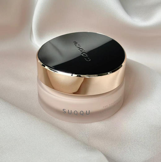 新款金盖 suqqu苏酷粉霜粉底霜 粉底液  细腻持久服帖 110/105/205色号 商品图10