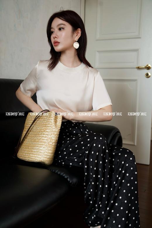 【门店同款】ENJOY夏季智性-质感印花长裤套装 157894436 商品图10