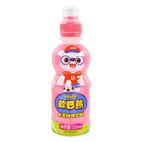 九日欧巴熊水蜜桃饮料235ml