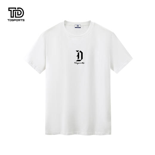 tdsports唐代运动潮牌2024年夏季新款休闲简约圆领短袖上衣T恤 商品图2