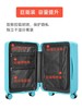 自然醒中置宽拉杆行李箱女新款小型轻便旅行皮箱20寸登机密码箱子男SY 商品缩略图6