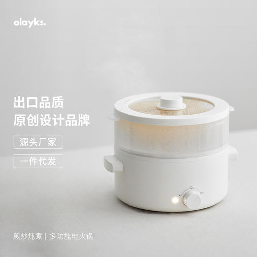 olayks立时s多功能一体小电锅电炒锅 商品图0