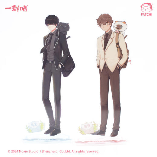 一群喵冬日信笺系列立牌 商品图3