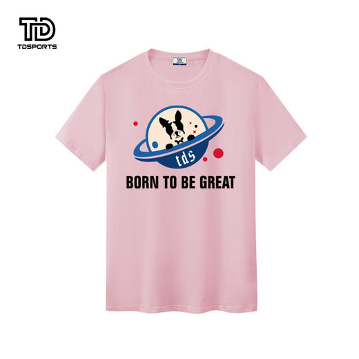 tdsports唐代运动潮牌卡通印花图案2024年夏季新款上衣T恤短袖 商品图1