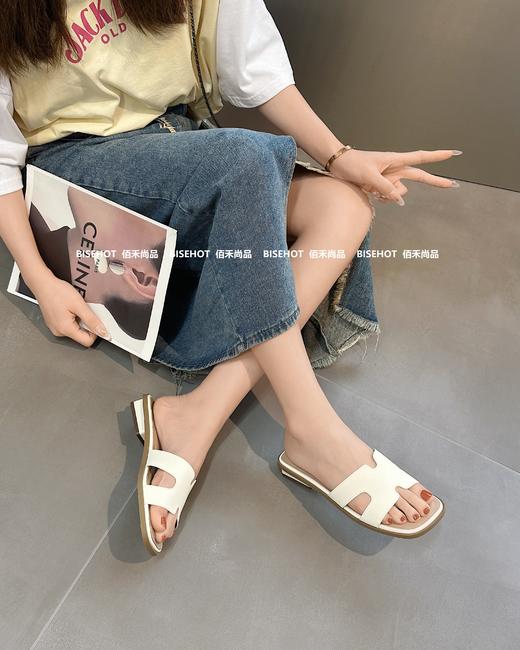 新品女士平底舒适百搭拖鞋689B42595（W） 商品图8