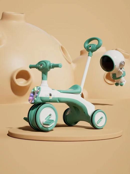 充值5k-奇乐佳三轮车带推杆 商品图0