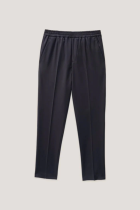 Harmony Paris - Paolo Pants - Navy - 男装 - 长裤 - 深蓝色