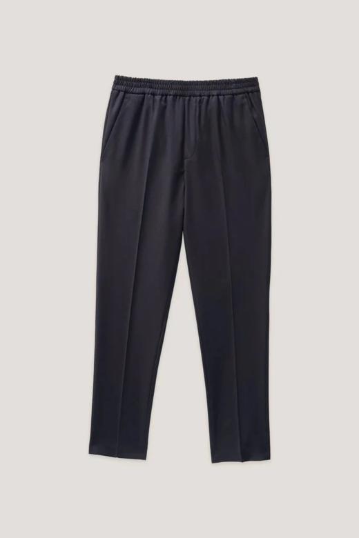 Harmony Paris - Paolo Pants - Navy - 男装 - 长裤 - 深蓝色 商品图0