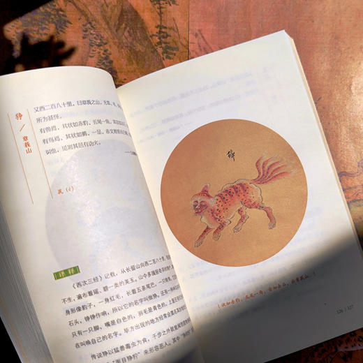 山海百灵：山海经里的神人鸟兽鱼典藏版，专享定制山海奇想贴纸一页 商品图5