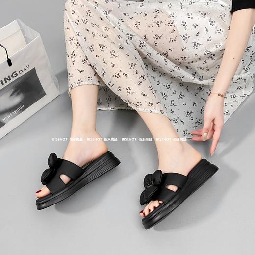 新品女士太阳花厚底休闲拖鞋968B42578（W） 商品图6
