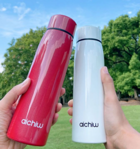 爱奇屋 丽宝不锈钢杯 AL-D109 红色