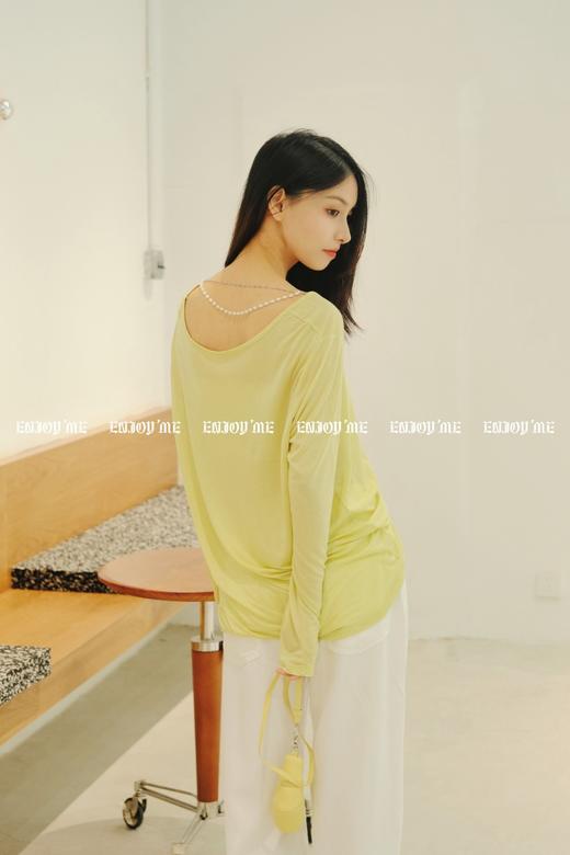 【门店同款】ENJOY夏季轻薄垂坠阔腿裤 157844279 商品图2