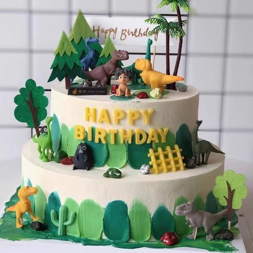 【恐龙创意蛋糕双层】 商品图0