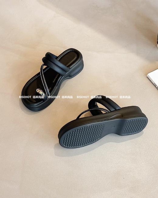 新品夏季夹趾厚底拖鞋671B42583（W） 商品图8
