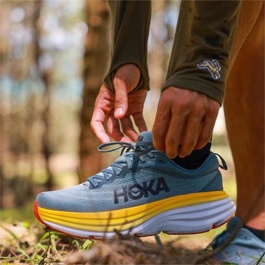 Hoka One One克利夫顿 BONDI 8 跑鞋丨全新升级泡棉中底，轻软回弹，保护双脚 商品图7