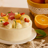 「升级版」柑橘奶油--无糖香橙啫喱动物奶油蛋糕【橙意满满 清爽低糖】 商品缩略图3
