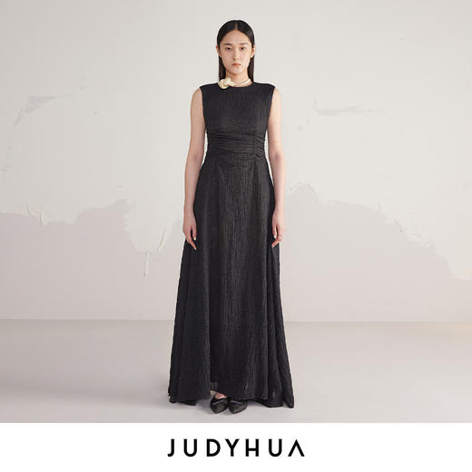 JUDYHUA 流沙系列肌理感连衣裙 商品图0