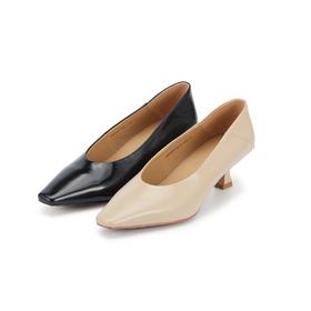 westory2024年春季新款小低跟小方头包脚舒适苏优雅气质女鞋S24AE57191